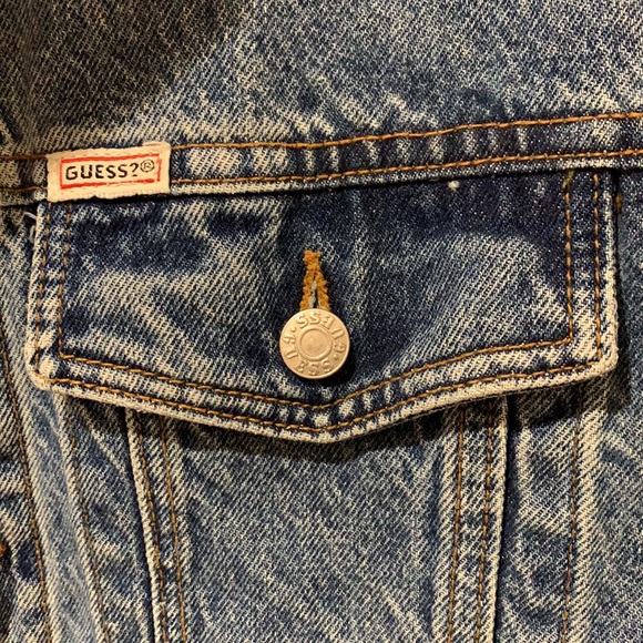 Vintage 1980’s Guess by Georges Marciano denim jacket - Picture 3 of 7